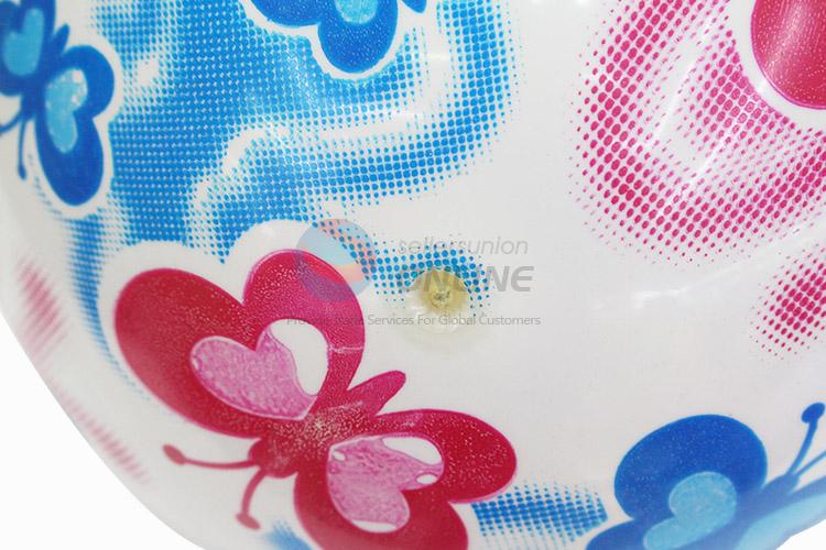 High quality promotional kids butterfly printed toy balls