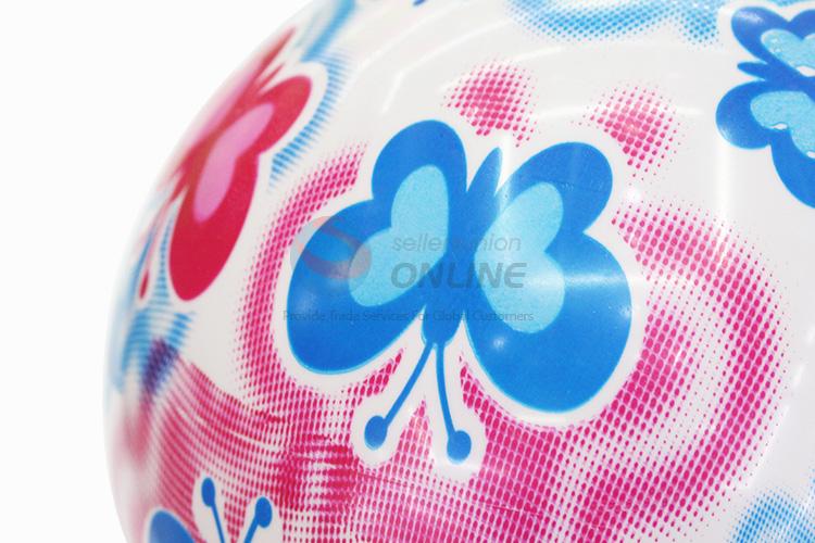 High quality promotional kids butterfly printed toy balls