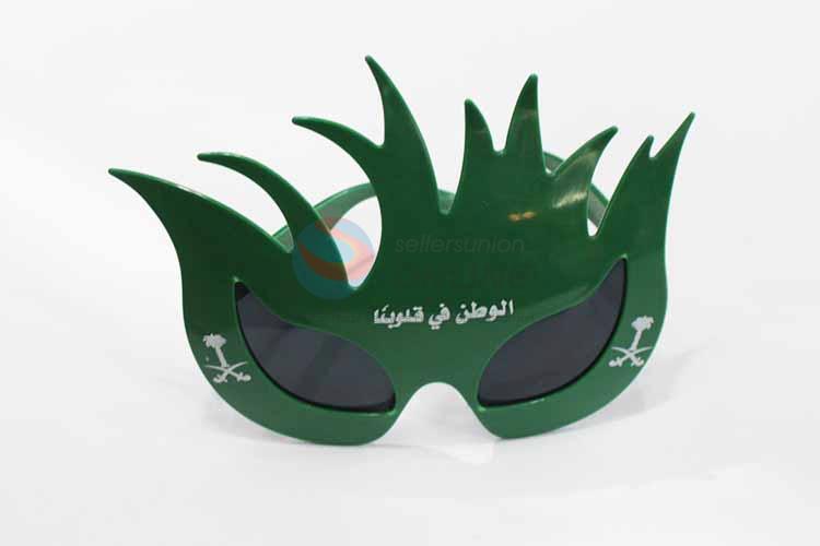 Green Grass Fashion Party Glasses