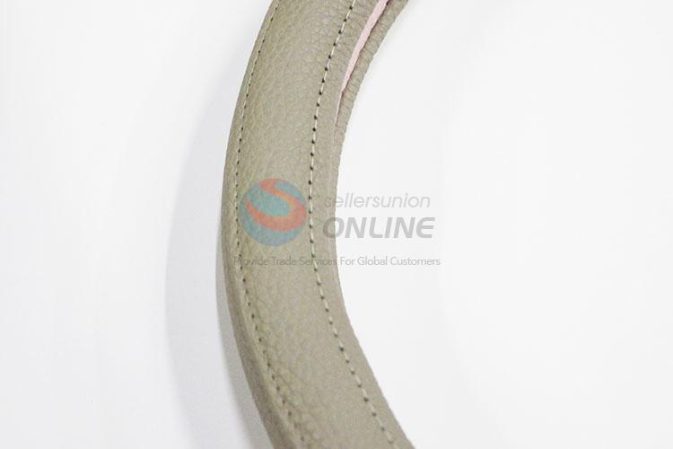 Classical PU Leather Steering Wheel Cover