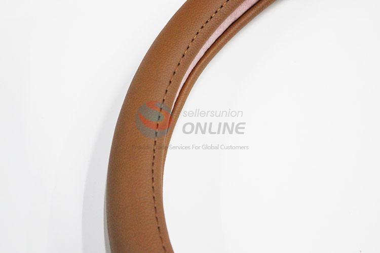 Top Sale PVC Leather Car Steering Wheel Cover