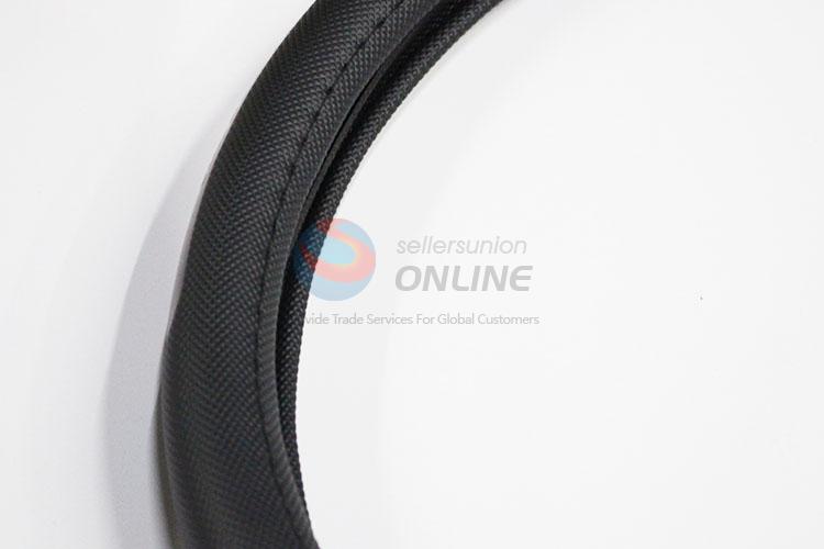 Car Artificial Leather Steering Wheel Cover