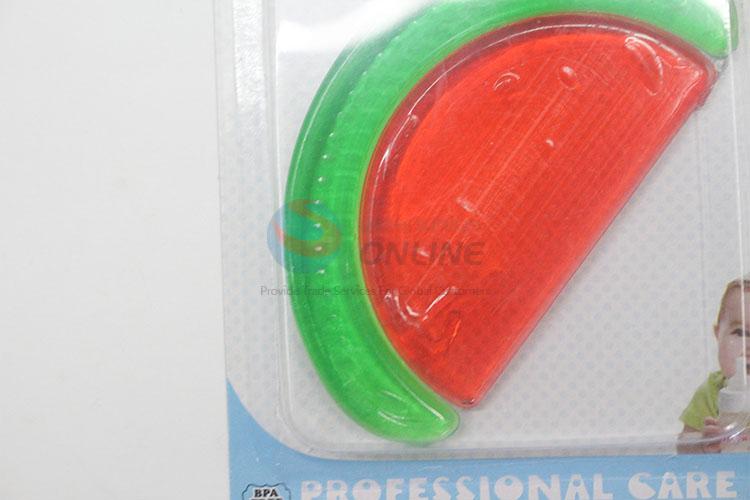 Hot sale watermelon design silicone baby teether