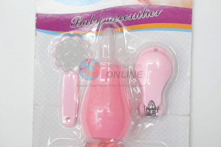 Wholesale silicone baby teether with nail scissors set