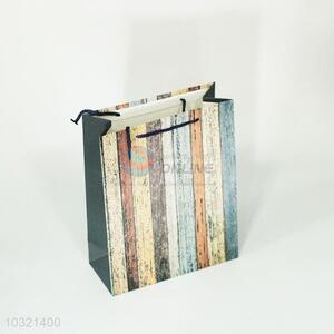 Colorful Striped Gift Bag