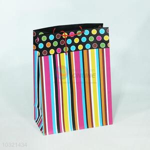 Striped Gift Bag For Promotion