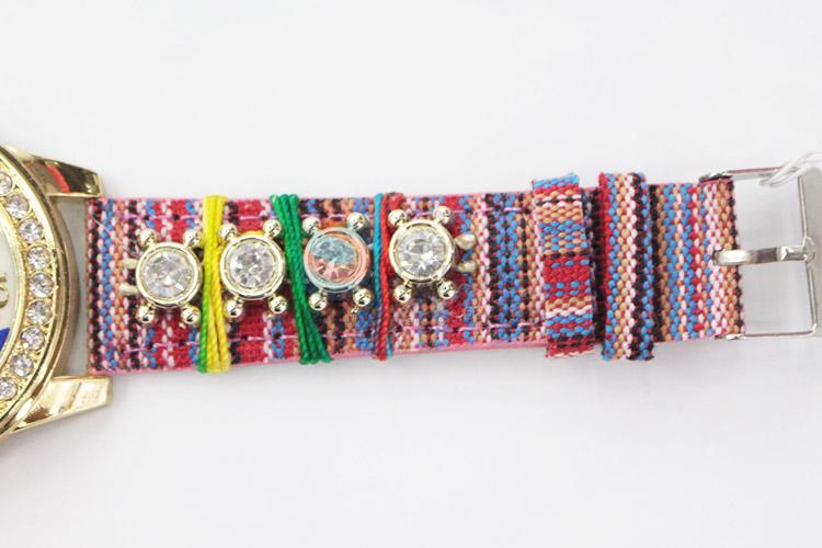 High Quality Weave Strap Women Watch