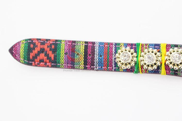 Super Quality Women Weave Strap Wrist Watch