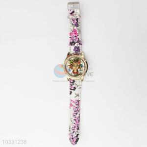 OEM Custom Women Weave Strap Wrist Watch