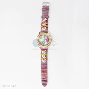 Best Selling New Womens Watch with Weave Strap