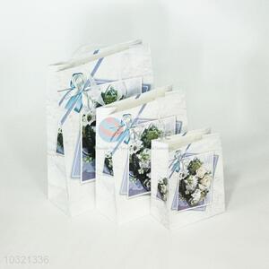 Beautiful Flower Printed Gift Bag for Sale