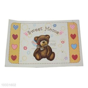 Best Selling Bear Printed Door Mat