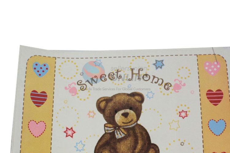 Best Selling Bear Printed Door Mat