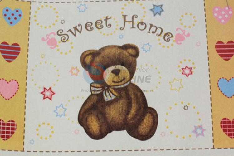 Best Selling Bear Printed Door Mat