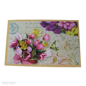 Oem Custom Flower Printed Door Mat With Good Quality