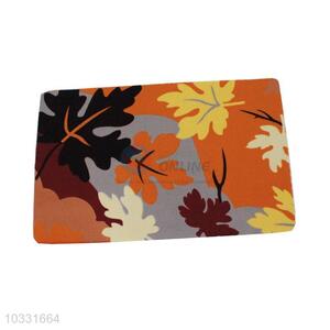 Customized New Arrival Flower Printed Door Mat