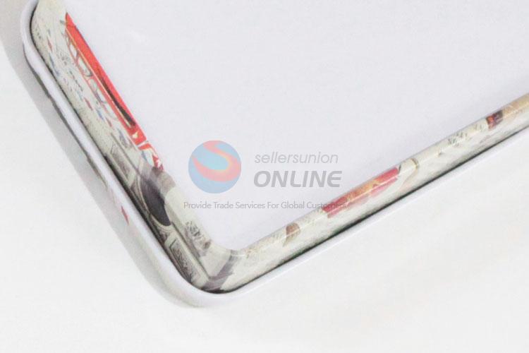 New Trendy Printed Tin Card Case Box