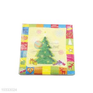 New Arrival Christmas Square Paper Towel for Sale