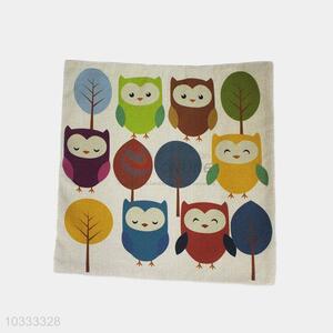 Cute popular new style colorful owls&trees boster case