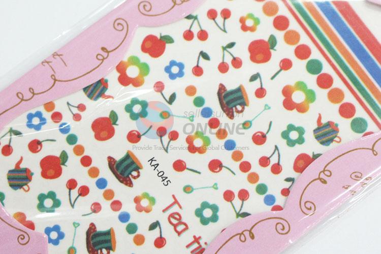 Hot sales best fashion style nail sticker