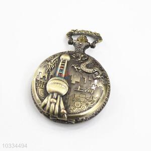 Super quality low price retro pocket watch