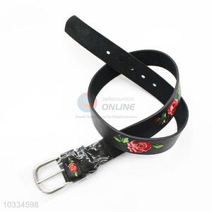 Good Quality 105cm PU Embroidered Belt