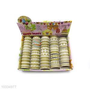 Competitive Price Golden Washi Tape for Party