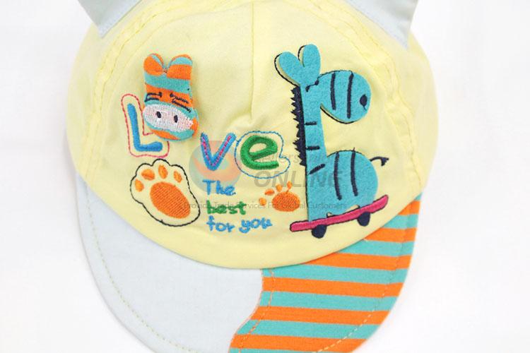 Cartoon Design Sun Hat Cute Summer Hat For Baby