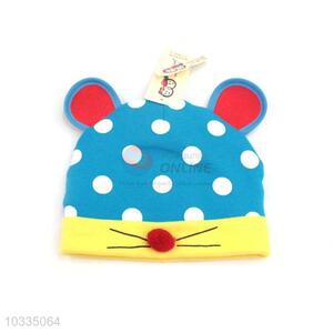 Cute Mouse Design Baby Hats Outdoor Warm Hat