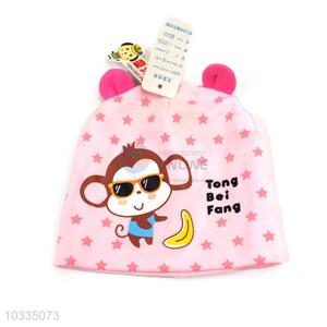 Funny Monkey Pattern Winter Hat Baby Hat