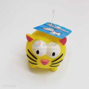 Yellow Cat Vinyle Pet Toys/Dog Toy/Chew Toy