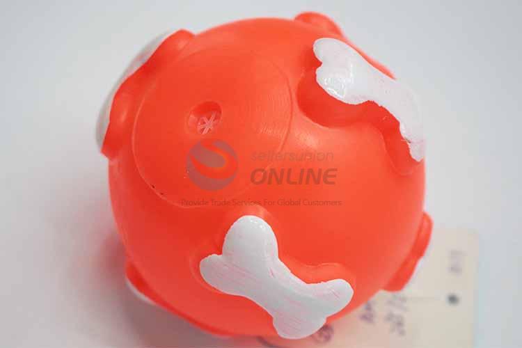 Orange Ball Vinyle Pet Toys/Dog Toy/Chew Toy