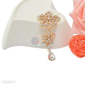 Top sale competitive price flower brooch