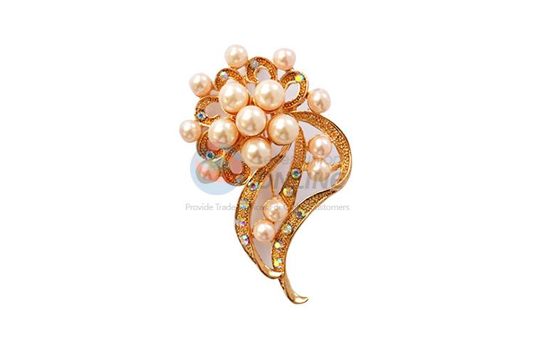 Factory supply exquisite pearl brooch