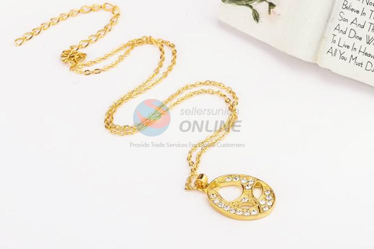 Bottom price good quality flower shaped necklace