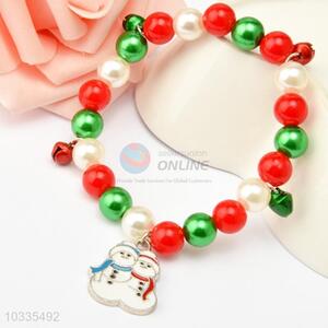 Wholesale promotional custom Christmas style bracelet