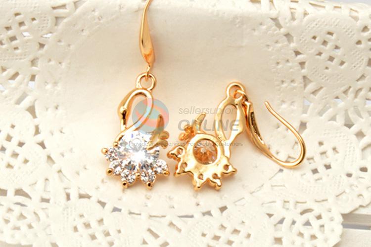 Hot selling new arrival swan earrings