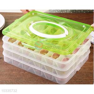 New Design Three Layers Dumplings Storage Box