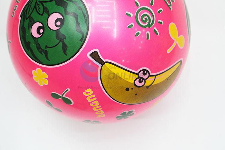 Fruit Printed PVC Inflatable Ball Toy