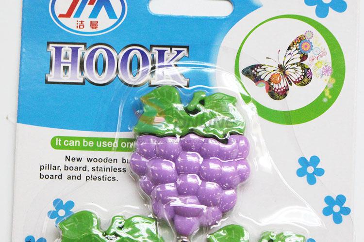 Best Selling Fruit Pattern Sticky Hook Plastic Hook