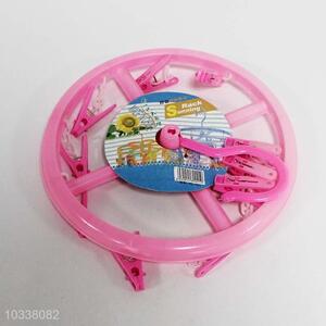 Wholesale 10 Heads Pink Clothes Rack for Sale