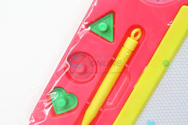 Children intelligence toy plastic magnetic drawing board