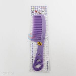 Good quality purple plastic comb for sale