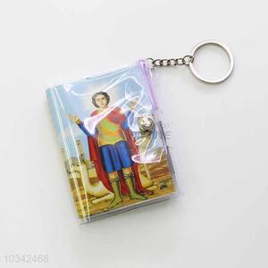 Notebook Key Chain/Key Ring with Pen