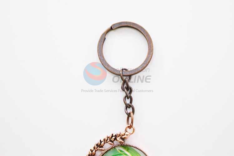 Map Pattern Key Chain/Key Ring