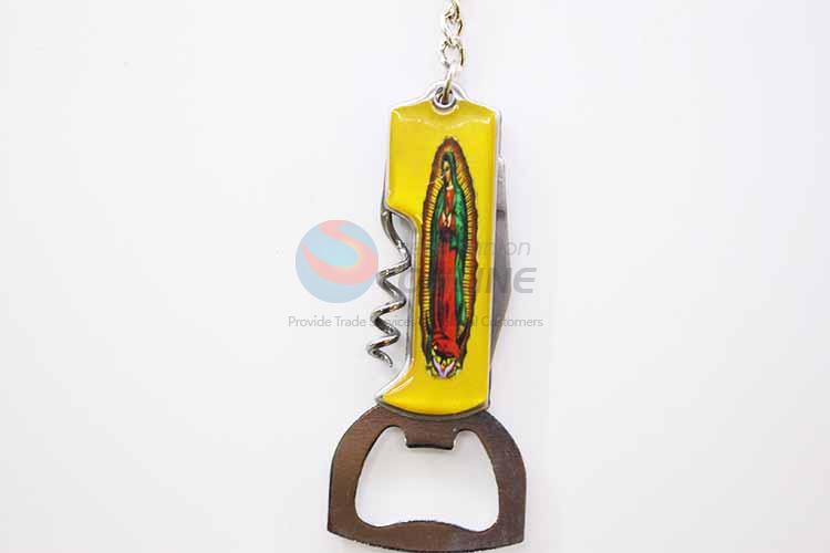 Key Chain/Key Ring with Opener