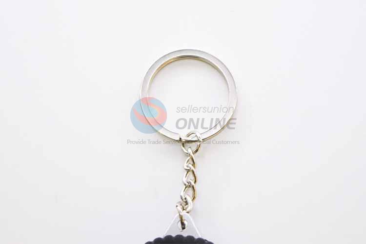 Italy Flag Pattern Tyre Shaped Key Chain/Key Ring