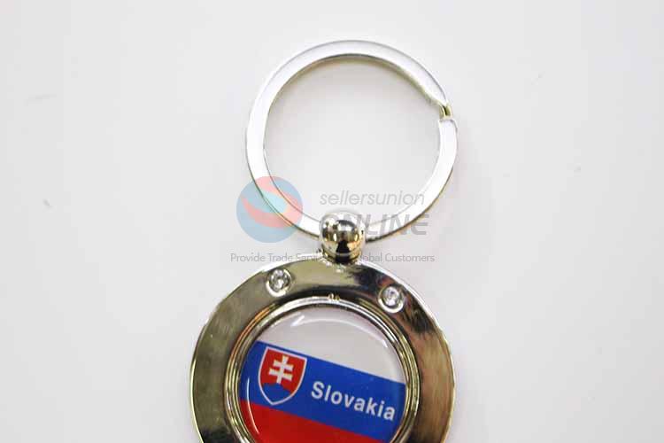 Slovakla Round Key Chain/Key Ring