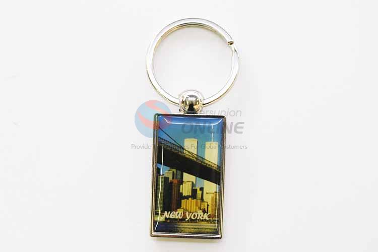 New York Rectangular Key Chain/Key Ring