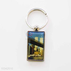 New York Rectangular Key Chain/Key Ring